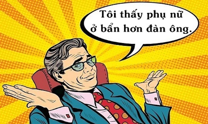Bằng chứng phụ nữ ở bẩn hơn đàn ông - 1