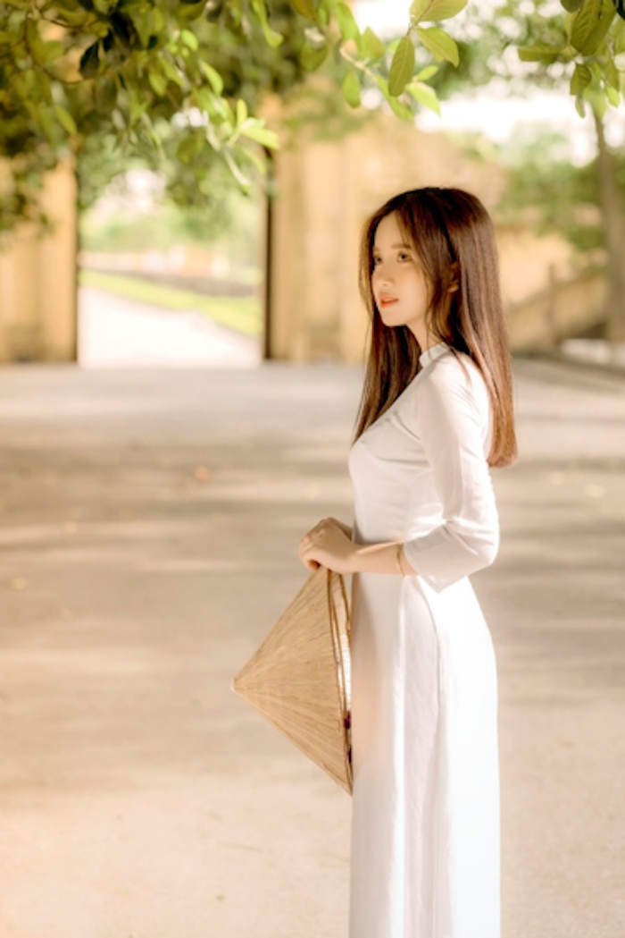 Ngắm nhan sắc trong veo của nữ sinh Đại học Hà Nội - 6