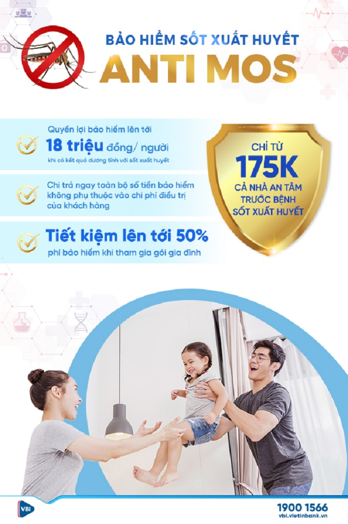 VBI ra mắt Bảo hiểm Bệnh Sốt xuất huyết ANTI MOS - 1