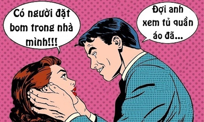 Chồng tìm bom trong tủ quần áo - 1