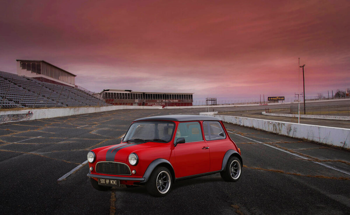 'Bé hạt tiêu' Mini Cooper được độ bản siêu khủng 500 mã lực - 1