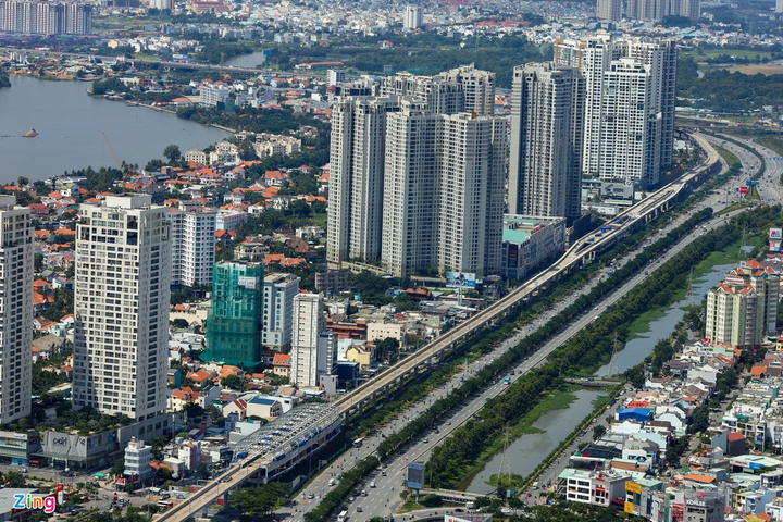 'Ăn theo' tuyến metro số 1, căn hộ mọc lên như nấm, giá tăng vọt - 1