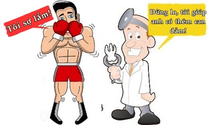 Dũng khí nhổ răng của võ sĩ quyền Anh - 1