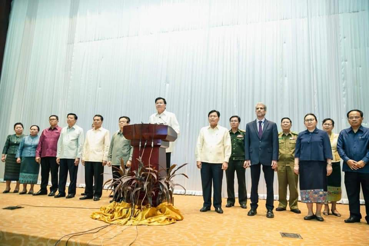 Lào tuyên bố chiến thắng giai đoạn đầu cuộc chiến chống COVID-19 - 1