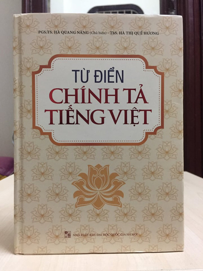 Tạm đình chỉ phát hành Từ điển Chính tả tiếng Việt - 1