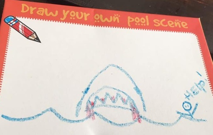 Cười đau bụng với loạt tranh trẻ nhỏ vẽ bố mẹ và vạn vật - 7