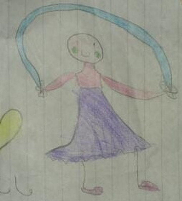 Cười đau bụng với loạt tranh trẻ nhỏ vẽ bố mẹ và vạn vật - 14