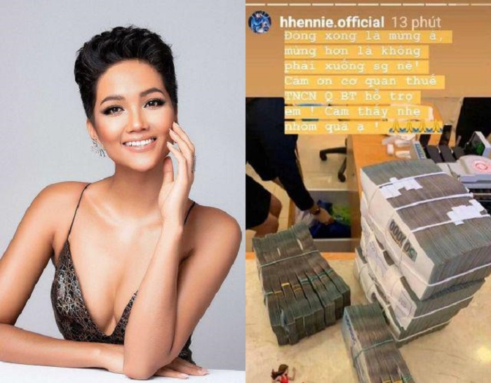 H’Hen Niê: 'Tôi thấy mình sai sót khi đăng ảnh cầm tiền đi đóng thuế' - 3