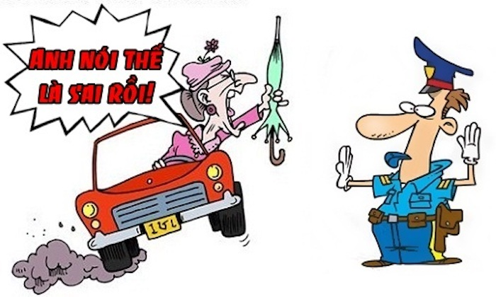 Cụ bà tức giận vì cảnh sát nói sai - 1