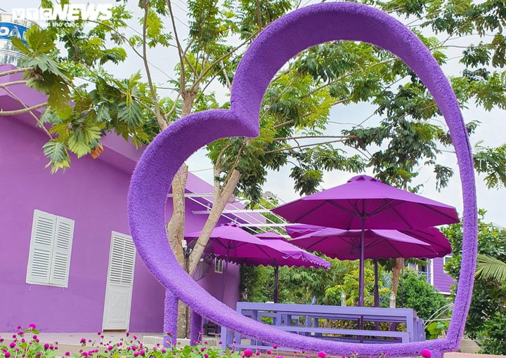 Căn nhà toàn màu tím giữa miền Tây đốn tim du khách - 6
