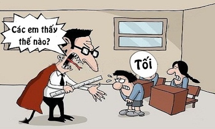 Học sinh hết hồn với cách vào đề bá đạo của thầy giáo - 1