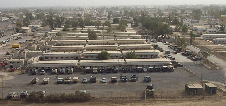 Căn cứ Mỹ tại Iraq bị nã 2 quả rocket - 1