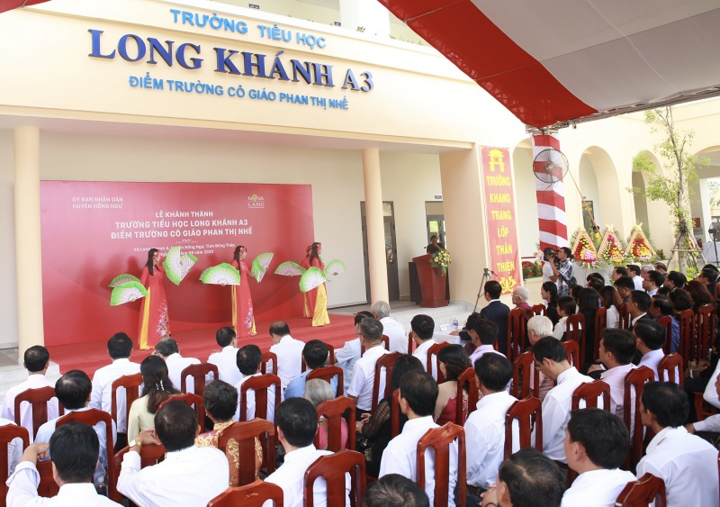 Khánh thành trường Tiểu học Long Khánh A3 – Điểm trường cô giáo Phan Thị Nhế - 1