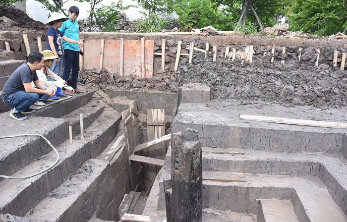 Cận cảnh bãi cọc vừa phát lộ nghi liên quan đến trận chiến Bạch Đằng năm 1288 - 11