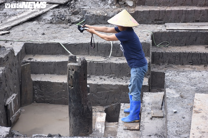 Cận cảnh bãi cọc vừa phát lộ nghi liên quan đến trận chiến Bạch Đằng năm 1288 - 8