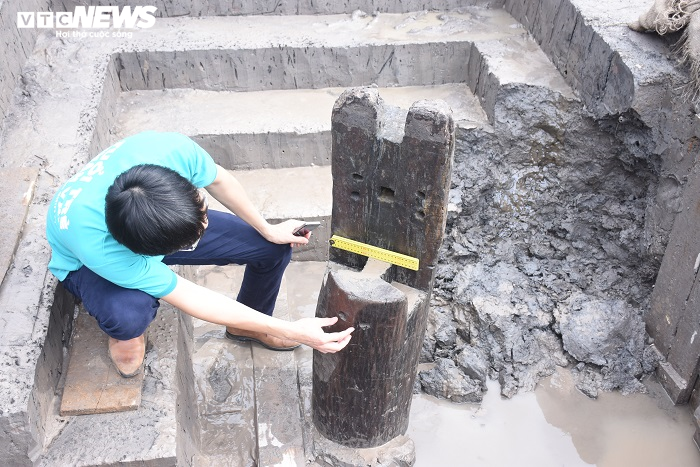 Cận cảnh bãi cọc vừa phát lộ nghi liên quan đến trận chiến Bạch Đằng năm 1288 - 10