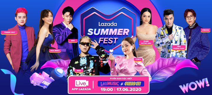 Miễn phí giao hàng không giới hạn tại lễ hội mua sắm 'Lazada sale hè rực rỡ' - 1
