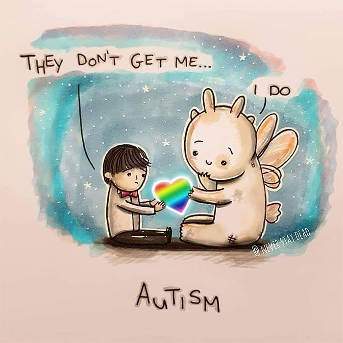 Vẽ 11 bệnh tâm lý bằng tranh, nam nghệ sĩ gây sốt mạng - 4