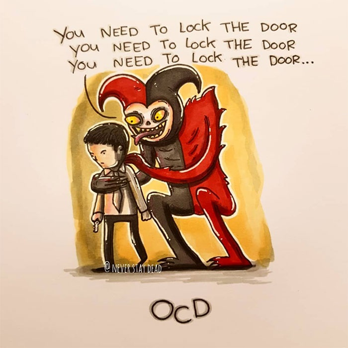 Vẽ 11 bệnh tâm lý bằng tranh, nam nghệ sĩ gây sốt mạng - 5