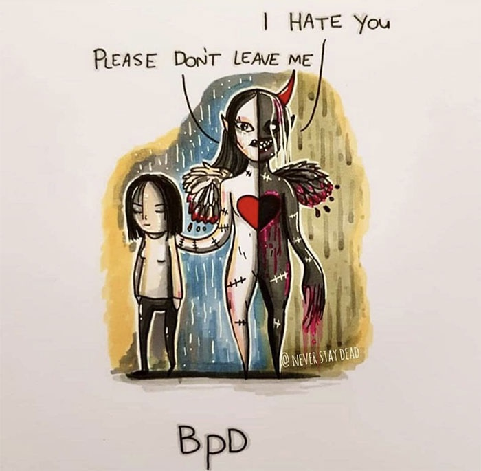 Vẽ 11 bệnh tâm lý bằng tranh, nam nghệ sĩ gây sốt mạng - 9