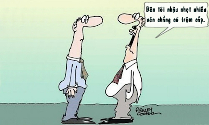 Không có trộm cắp vì cả xóm là bợm nhậu - 1