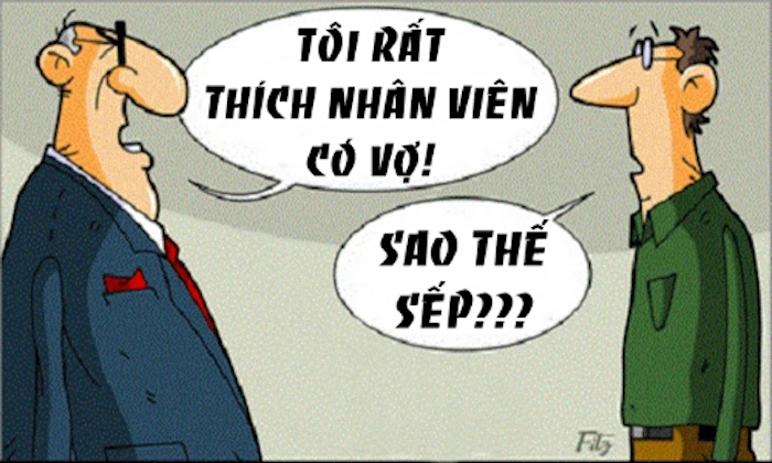 Vì sao sếp thích nhân viên có vợ? - 1