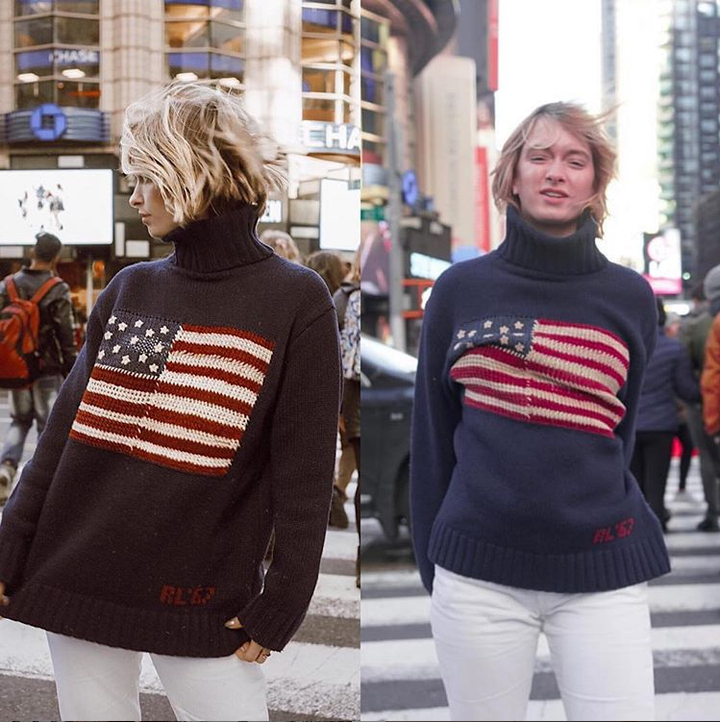 Dám đăng ảnh thật lộ bụng mỡ, nếp nhăn, siêu mẫu hút fan trên mạng xã hội - 1