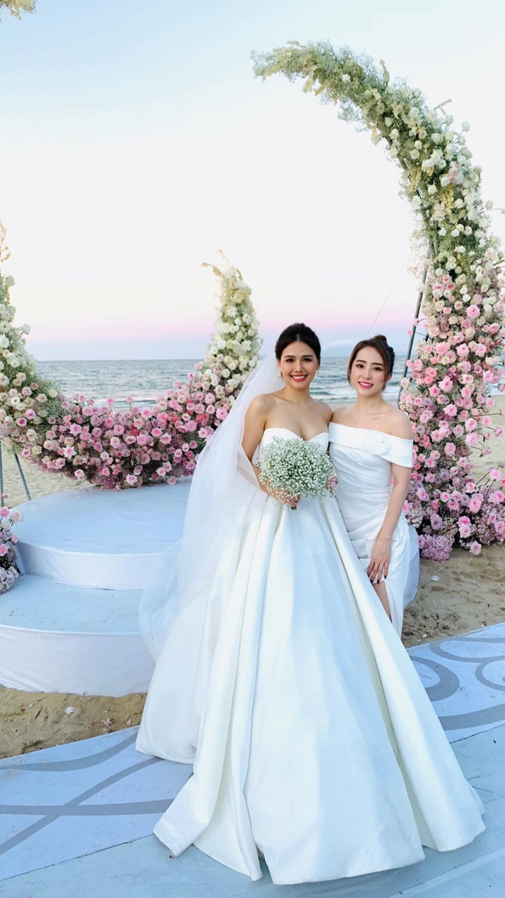 Ảnh đẹp lễ cưới của sao phim 'Ghét thì yêu thôi' và chồng đại gia - 3