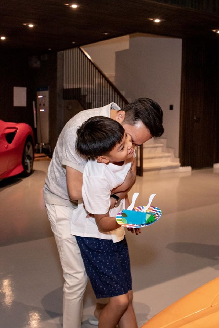 Đàm Thu Trang, Cường Đô La tổ chức sinh nhật cho Subeo - 3