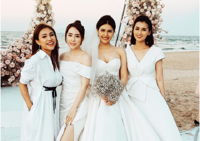 Ảnh đẹp lễ cưới của sao phim 'Ghét thì yêu thôi' và chồng đại gia - 5