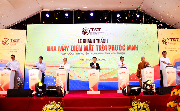 T&T Group khánh thành Nhà máy điện mặt trời Phước Ninh - 1