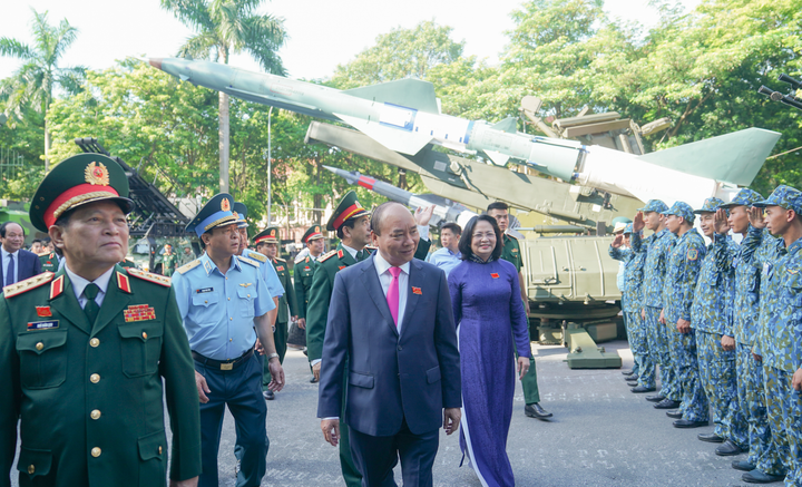 Ảnh: Thủ tướng dự Đại hội Thi đua Quyết thắng toàn quân - 8
