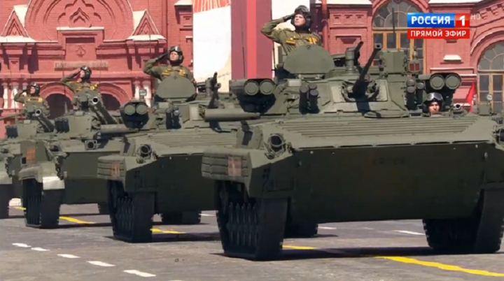 Hình ảnh ấn tượng trong lễ duyệt binh kỷ niệm 75 năm Ngày Chiến thắng - 9