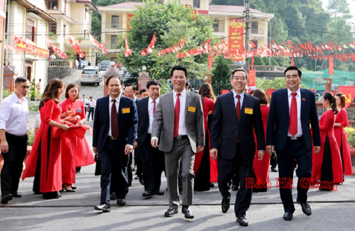 Khai mạc Đại hội đại biểu Đảng bộ huyện Quản Bạ - Hà Giang - 1