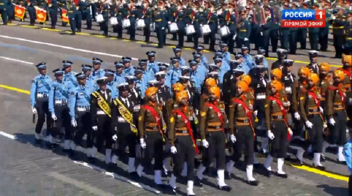 Hình ảnh ấn tượng trong lễ duyệt binh kỷ niệm 75 năm Ngày Chiến thắng - 3