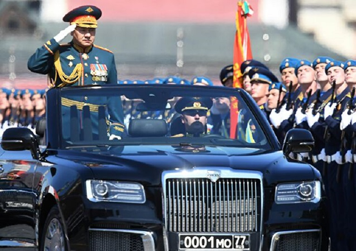 Hình ảnh ấn tượng trong lễ duyệt binh kỷ niệm 75 năm Ngày Chiến thắng - 1