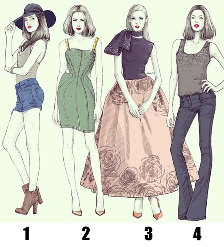 Chọn cô gái giàu nhất trong hình để khám phá nội tâm của bạn - 1