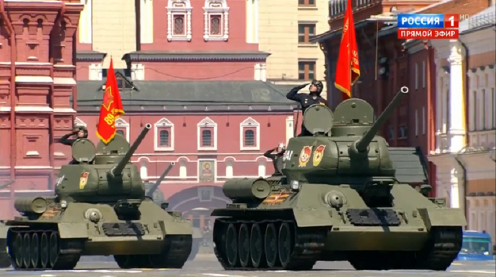 Hình ảnh ấn tượng trong lễ duyệt binh kỷ niệm 75 năm Ngày Chiến thắng - 7