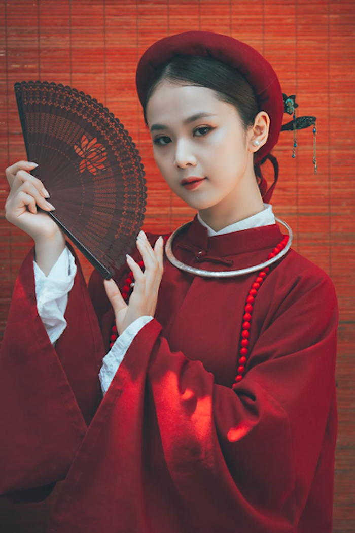 Hoa khôi Tài sắc Việt Nam đẹp 'hút hồn' với áo dài cổ phục - 3