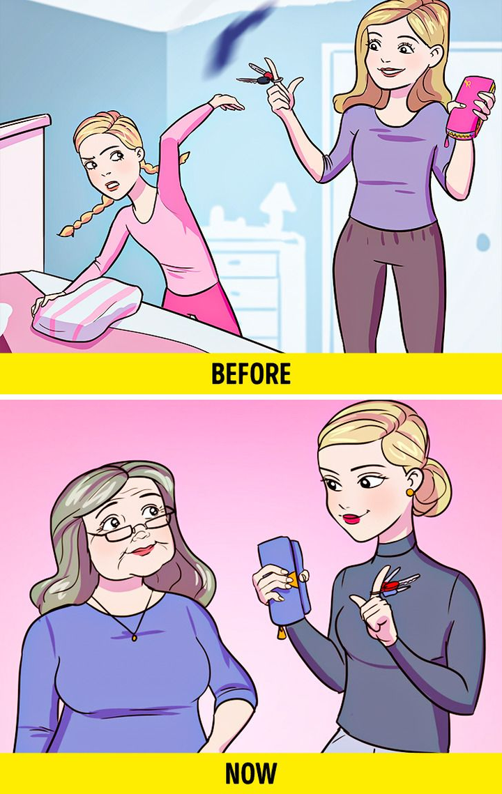 Bất ngờ mối quan hệ giữa xưa và nay của hai mẹ con - 6