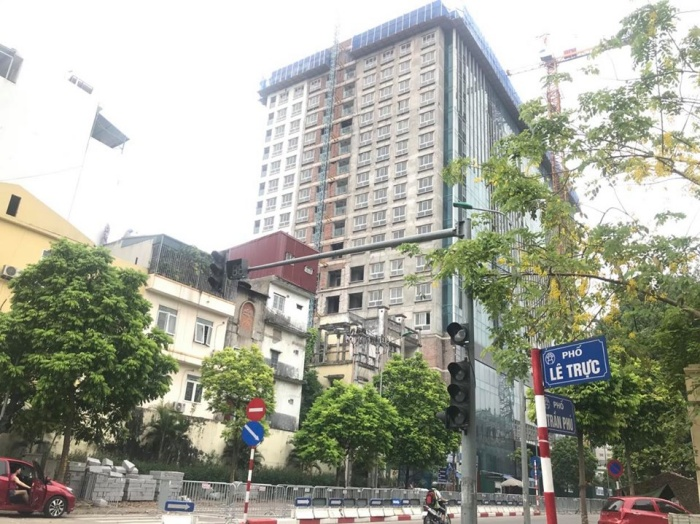 Dự án 8B Lê Trực đã phá dỡ đến đâu? - 1