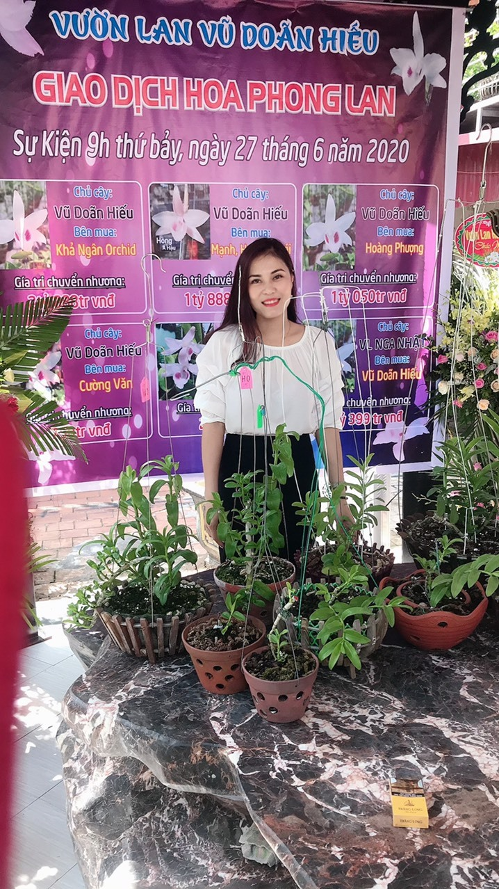 Phiên chợ hoa lan Bạch Tuyết 8 tỷ đồng ở Vĩnh Phúc - 7