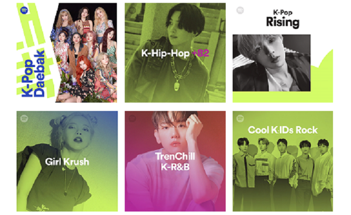 Khám phá bản nhạc Hàn của riêng bạn với Playlists mới từ Spotify - 1
