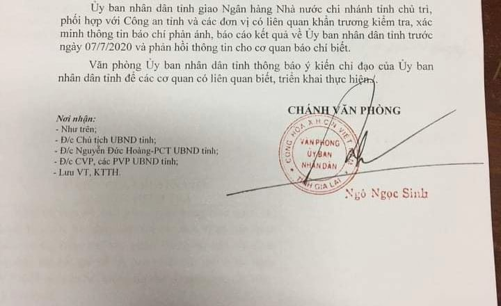 Nữ nhân viên ngân hàng vỡ nợ gần 200 tỷ đồng: UBND tỉnh vào cuộc - 1