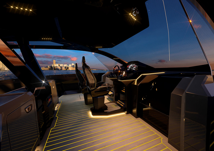 Cận cảnh siêu du thuyền Tecnomar - Lamborghini của đại dương - 7