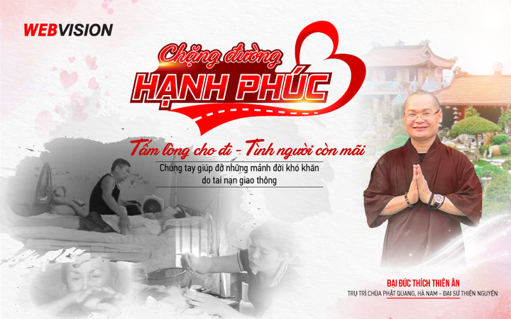 Webvision Việt Nam phát động chương trình 'Chặng đường hạnh phúc' - 2