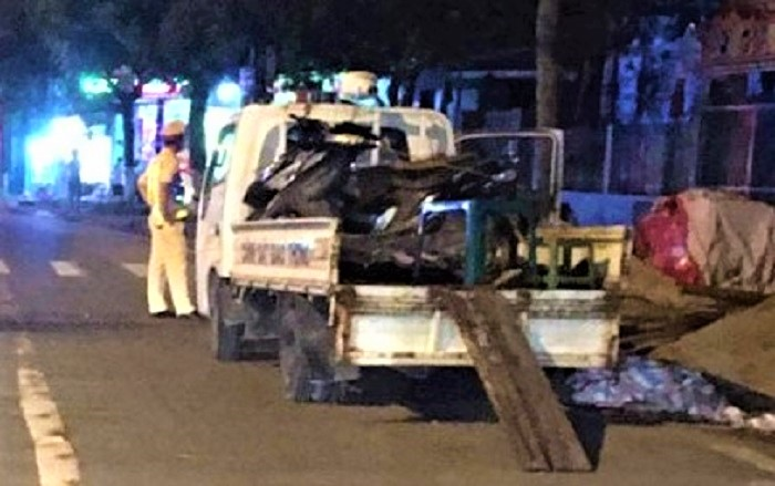 Bị tố vụt người vi phạm vỡ xương mũi, CSGT ở Vĩnh Phúc nói gì? - 2