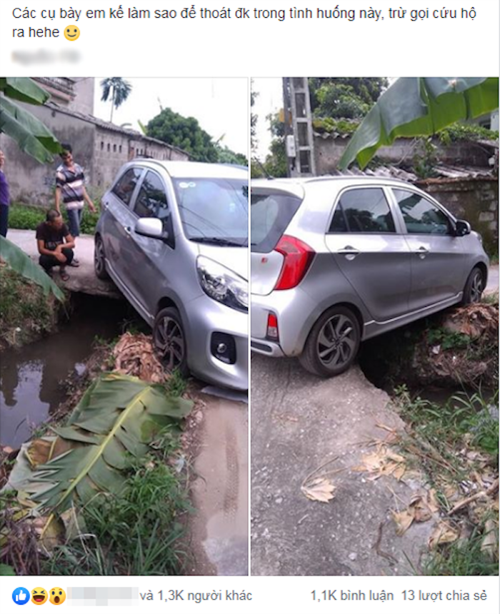 Khi tài xế ô tô 'tiến thoái lưỡng nan' - 1