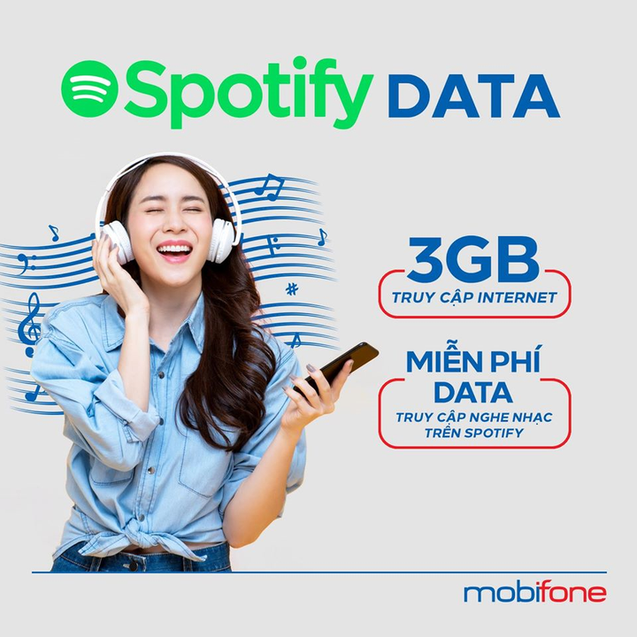 Nghe nhạc sành điệu không tốn data với gói cước Spotify của MobiFone - 1