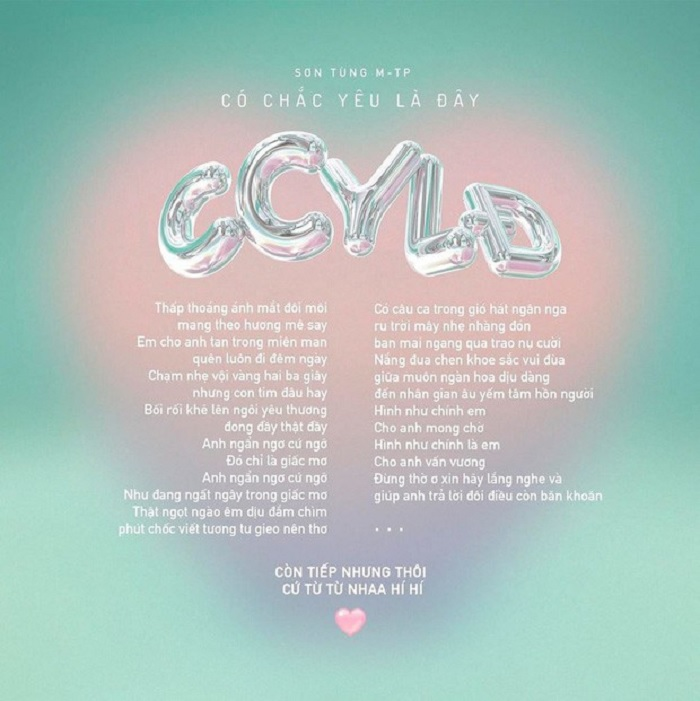 Sơn Tùng M-TP tiết lộ “Có chắc là yêu đây”: Giai điệu ngọt đến bất ngờ - 1